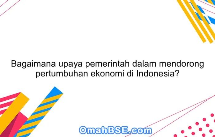 5 Langkah Agar Menjadi Bagian Dari Sinergi Dan Optimisme Pemulihan ... Langkah Strategis yang Harus Diambil Selain Stimulus Ekonomi