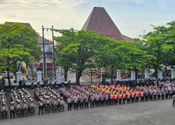 Alun-alun Ditutup dengan Pengamanan 1700 Personel