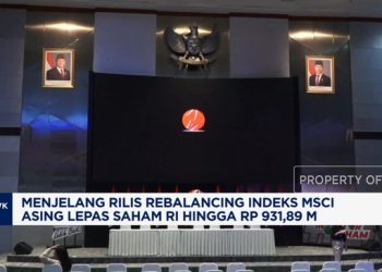 Jelang Rilis Rebalancing Indeks, Asing Lepas Saham Indonesia