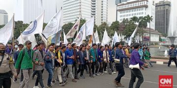 Demo oleh Mahasiswa di Istana dan DPR Siang Ini, 3000 Aparat Dikerahkan