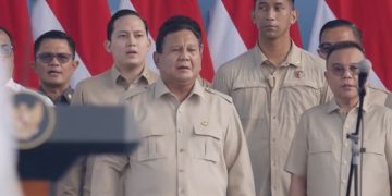 Prabowo Hadir di Monas Sapa Buruh Saat May Day 2026