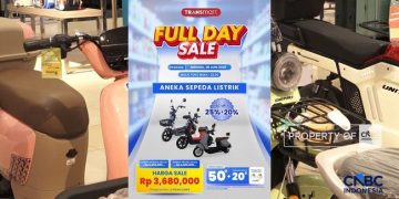 Cek Sepeda Listrik di Transmart Tanpa Pusing Soal BBM