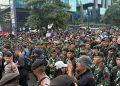 Empat ribuan Aparat Dikerahkan untuk Kawal Aksi Demo Mahasiswa Trisakti hingga DPR