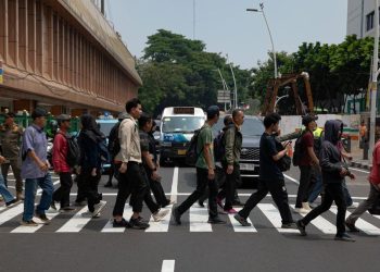 Penambahan CCTV dan Pengeras Suara di Pelican Crossing oleh Dishub DKI