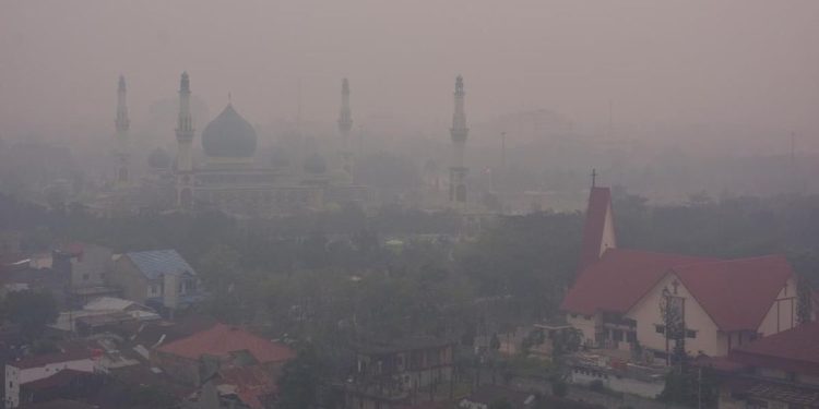 Pekanbaru Terkena Asap, Kualitas Udara Dalam Bahaya