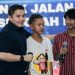 Teddy Seskab Disambut Puisi Siswa SR Dari Jalanan Menuju Harapan
