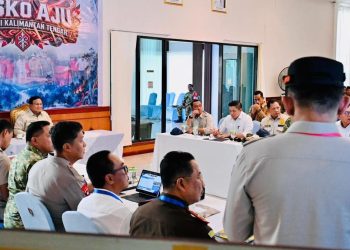 Tito Temani Prabowo di Palangka Raya Tingkatkan Penanganan Karhutla