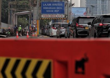Demo Bubar, Jalur Tol Dalam Kota Jakarta Kembali Dibuka
