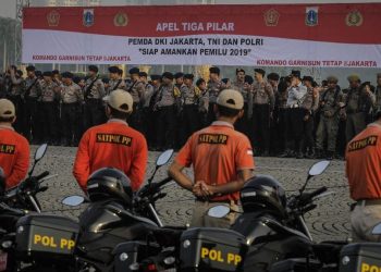 Aparat Gabungan Dikerahkan Kawal Aksi 29 September di Jakarta dengan Jumlah 17.628
