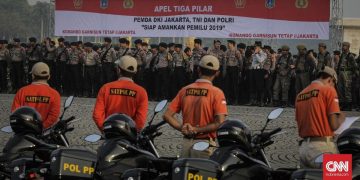 Aparat Gabungan Dikerahkan Kawal Aksi 29 September di Jakarta dengan Jumlah 17.628
