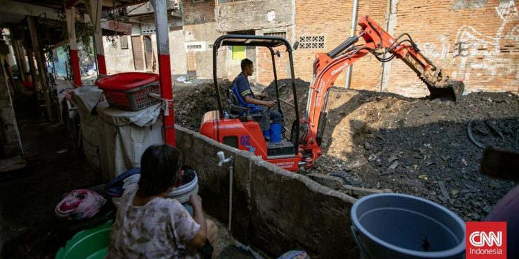 Penataan Anak Kali Krukut Dimulai 2027 Selesai 2028