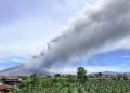 Foto Erupsi Gunung Sinabung Naik Status Menjadi Siaga