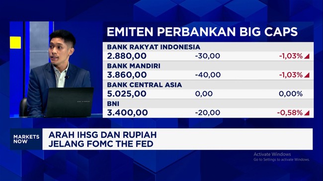 Huru-hara MSCI, Tekanan Jual Emiten Perbankan Masih Berlanjut