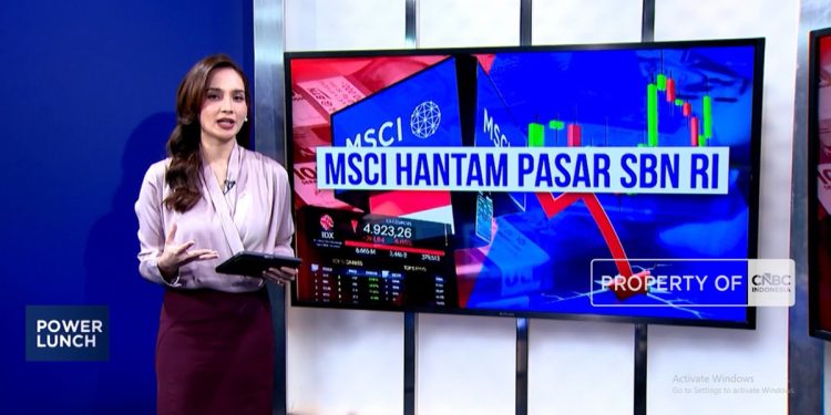 MSCI Menekan Performa Pasar SBN Indonesia