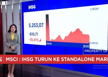 MSCI Bikin Cemas, IHSG Turun 11 Persen dan Rupiah Tembus 18000 per Dolar AS