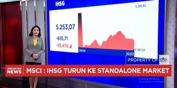 MSCI Bikin Cemas, IHSG Turun 11 Persen dan Rupiah Tembus 18000 per Dolar AS