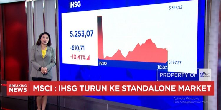 MSCI Bikin Cemas, IHSG Turun 11 Persen dan Rupiah Tembus 18000 per Dolar AS