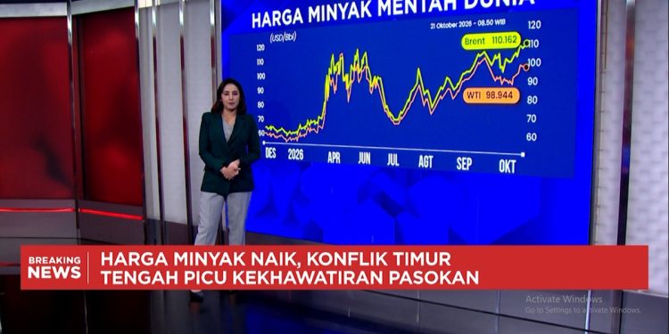 Serangan Houthi Memanas, Harga Minyak Brent Melejit ke USD 110 per barel
