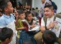 Momen Sekretaris Kabinet Sidak Sekolah Rakyat di Cikarang